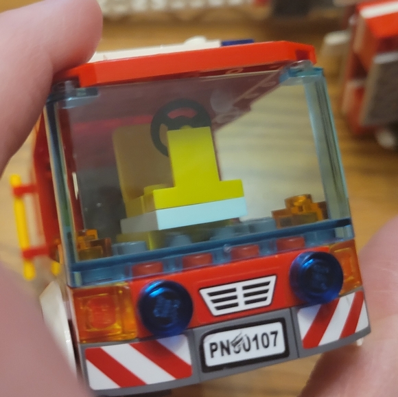 Lego Toys Lego Partial Firetruck Winners Podium Building Sets Missing Pieces Poshmark